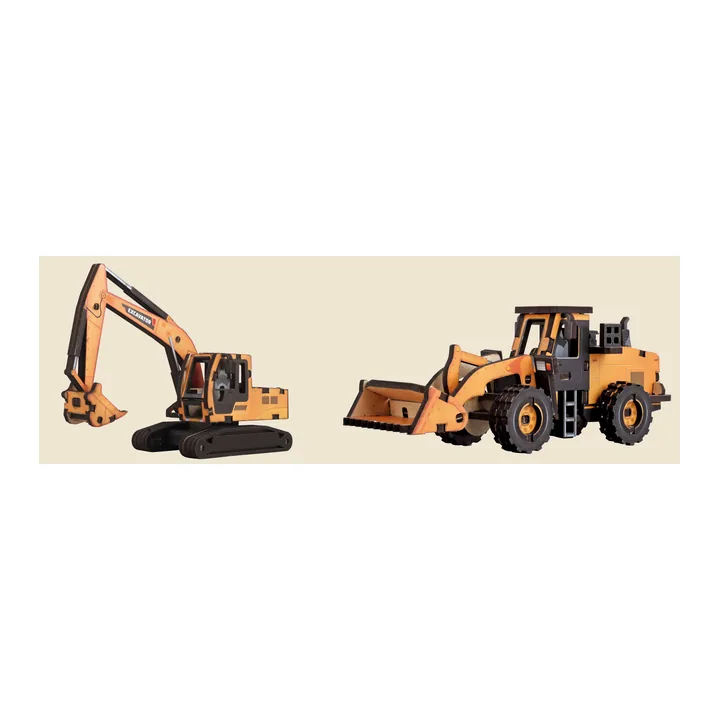 Wooden Construction Models